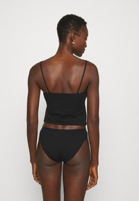 Schiesser 3PACK  - Slip - black