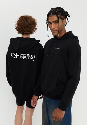 YOURTURN UNISEX - Hættetrøje - black