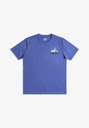 Print T-shirt - blue