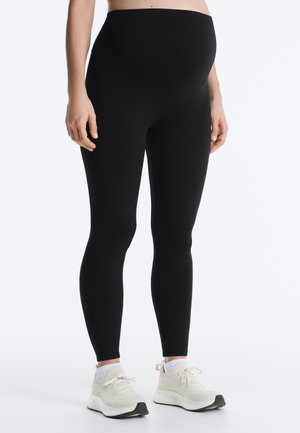 OYSHO COMFORTLUX 65cm MATERNITY - Legging - black