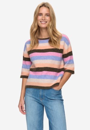 RIETTE STRIPY - T-Shirt print - sea turtle