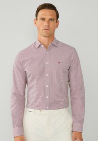 Hackett London ESSENTIAL FINE BENGAL STRIPE - Skjorta - red