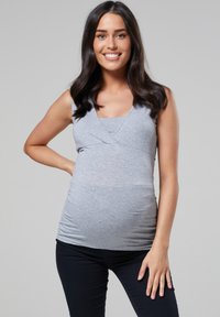 Chelsea Clark NURSING 2-PACK - Top - dark blue /mottled light grey