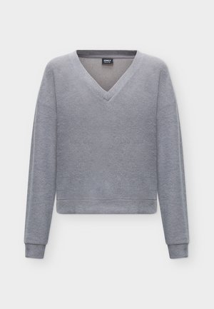 ONLY, Πουλόβερ - medium grey melange