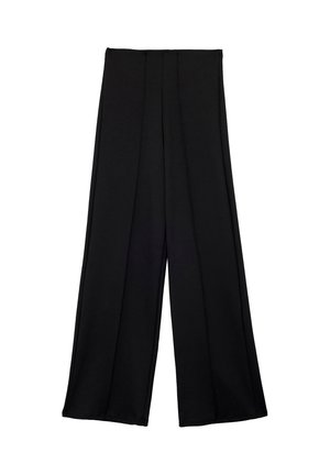 Koton, FLARED - Trousers - black