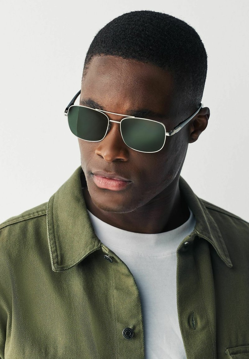Next POLARISED - REGULAR FIT - Akiniai nuo saulės - silver green