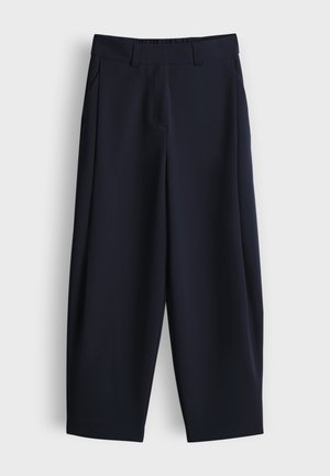 someday., BARREL FIT HIGH RISE - Pantaloni - true navy