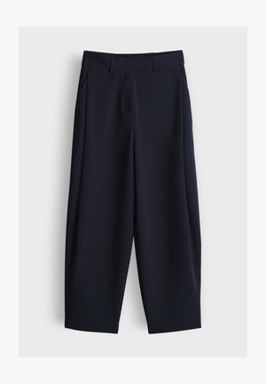 someday., BARREL FIT HIGH RISE - Pantaloni - true navy