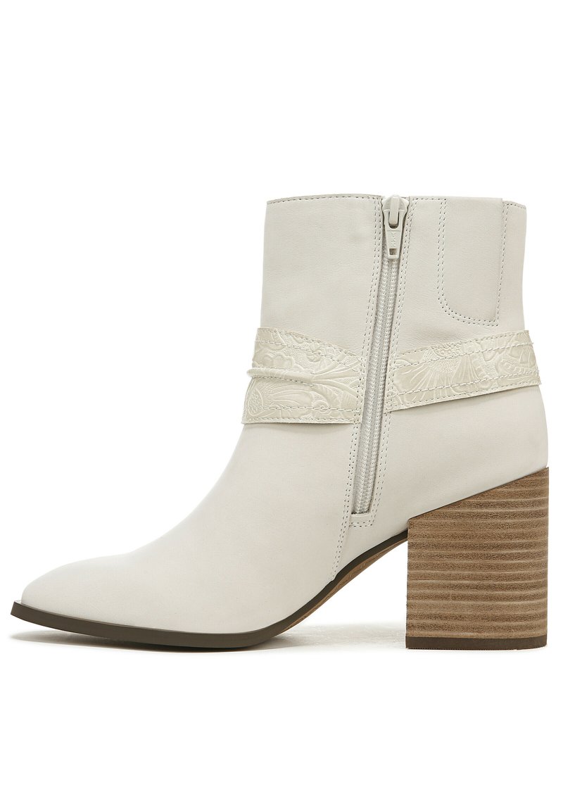VIONIC CARNELIA High heeled ankle boots cream leather/offwhite