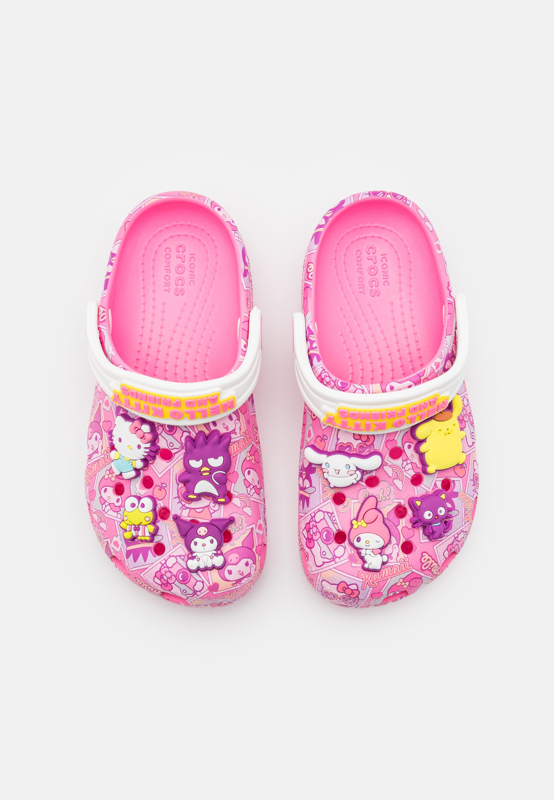 Crocs CLASSIC HELLO KITTY - Mules - pink 