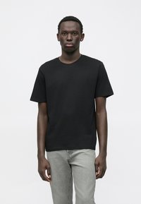 Jack & Jones JJEORGANIC TEE O NECK 5 PACK - Pamata T-krekls - black/white