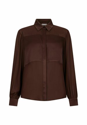 LIU JO CRÊPE DE CHINE - Chemisier - brown