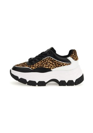 Guess BERRETT - Sneakers basse - leopard