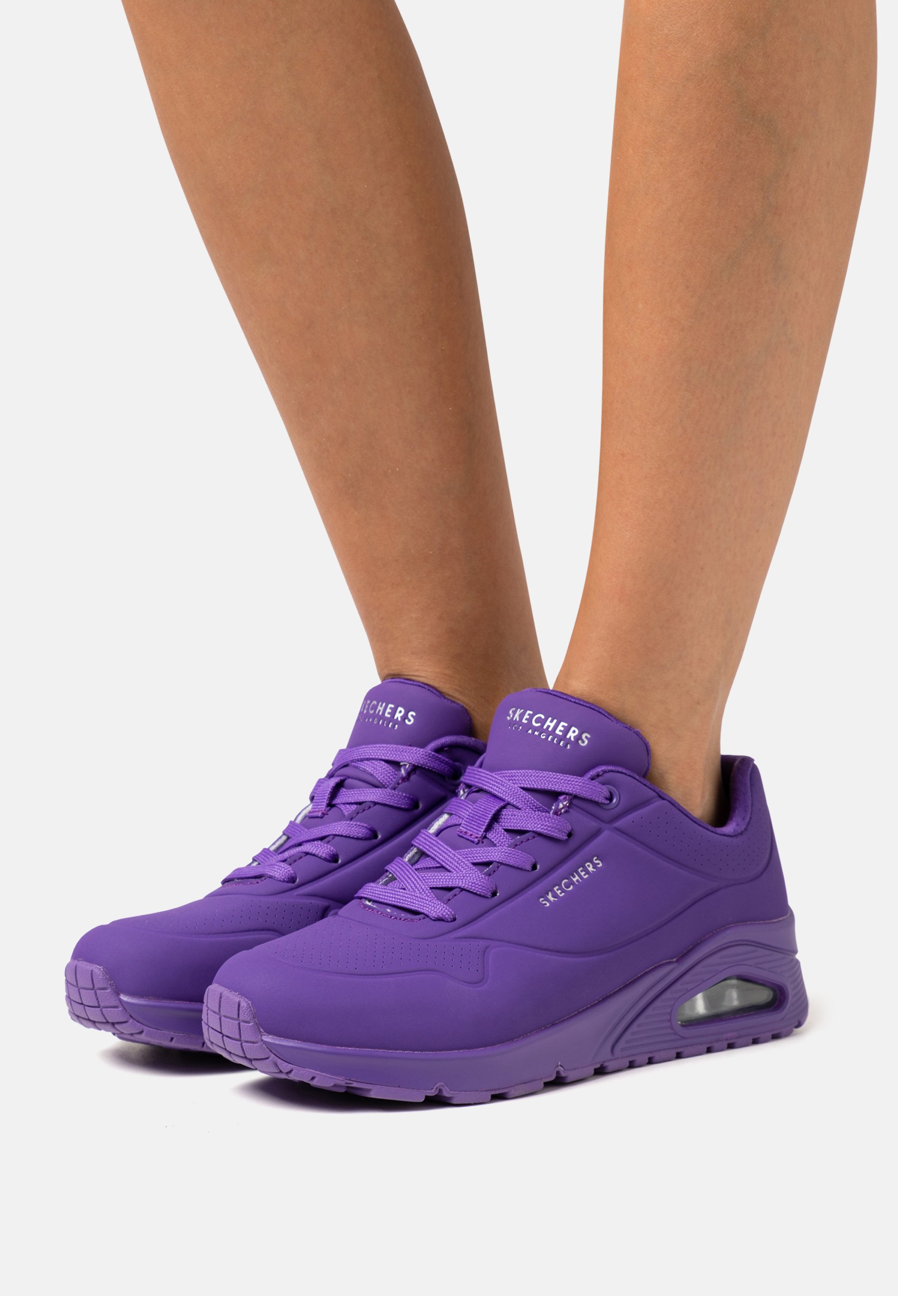 Skechers Fit UNO - Sneakers - neon purple/lilla - Zalando.dk