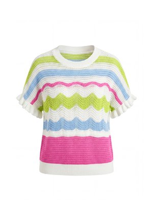 IZIA, IZIA SWEATER - Print T-shirt - white