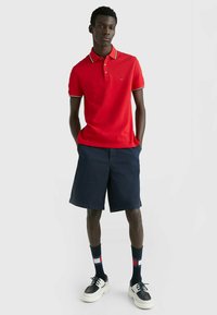 Tommy Hilfiger TIPPED SLIM  - Polo - primary red