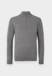 SLHBERG HALF ZIP - Camisola - morel