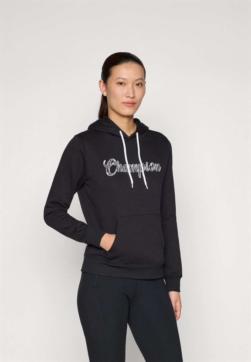Champion GRAPHIC HOODIE - Sweatshirt com capuz - black