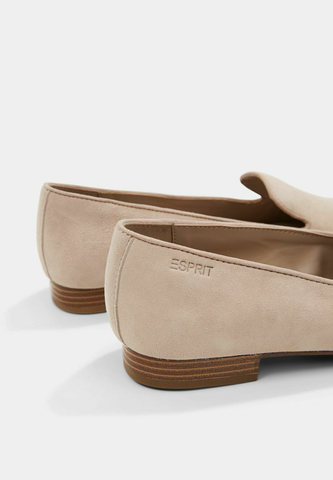 Esprit Instappers - light beige/beige mêleerd - Zalando.nl