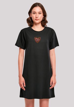 Jersey dress - schwarz