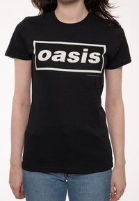 Paradiso Clothing DECCA BAND LOGO  - Print T-shirt - black