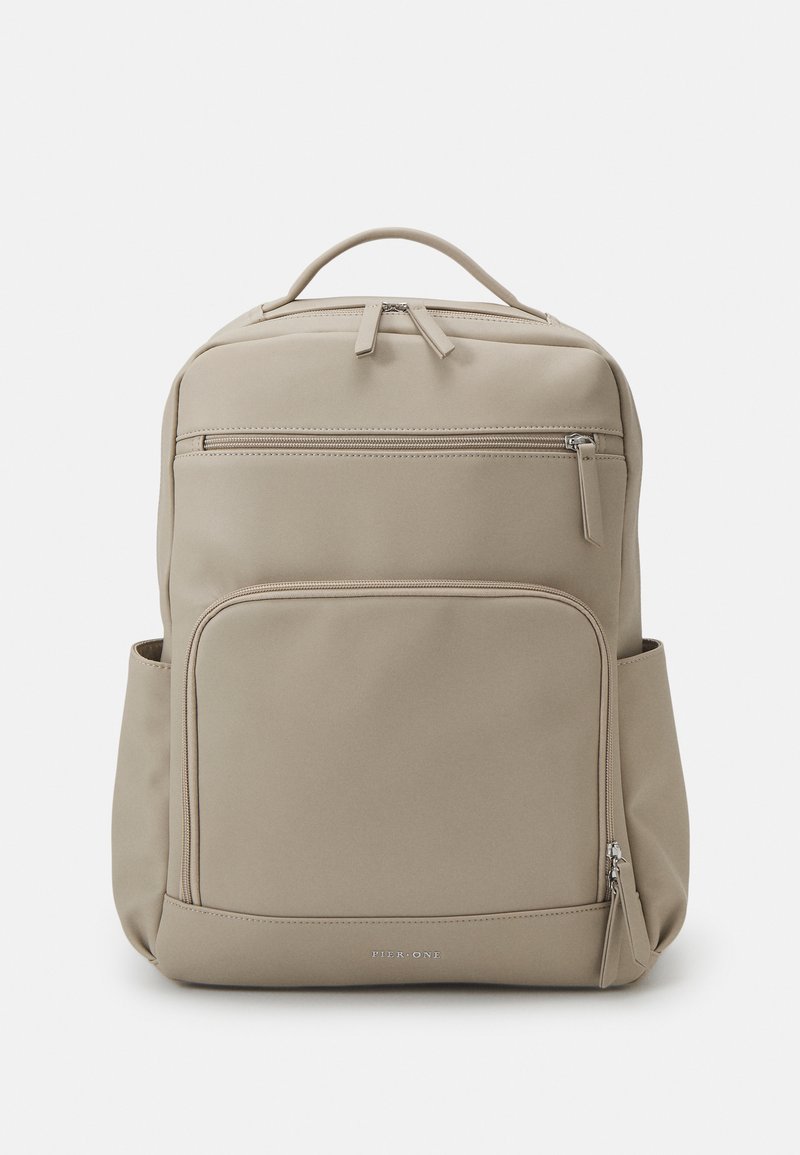 Pier One by Zalando - UNISEX - Rucsac - beige, Extindeți