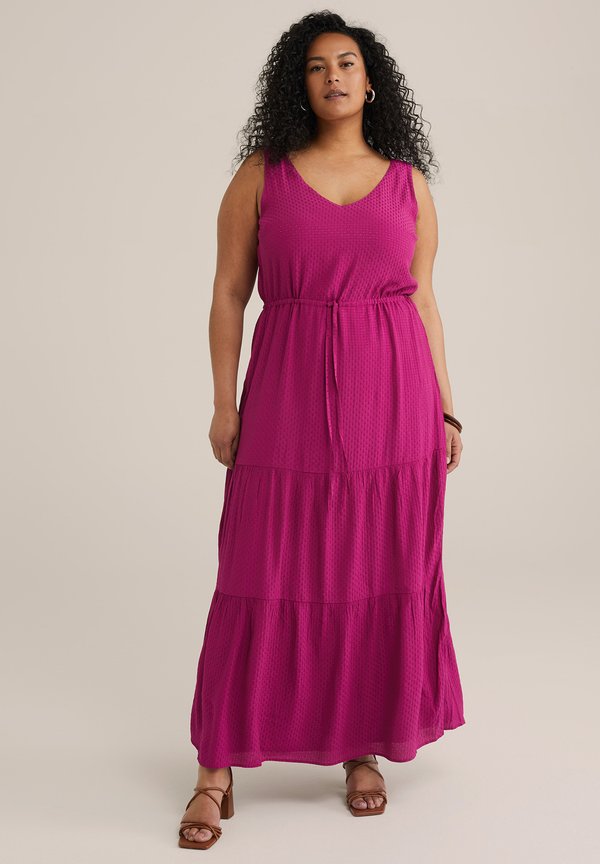 CURVE - Maxikleid - fuchsia