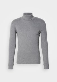 LONG SLEEVE TURTLE NECK - Ilgarankovis viršutinės dalies drabužis - graphite grey melange