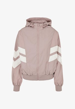 Urban Classics Treningsjakke - duskrose/whitesand
