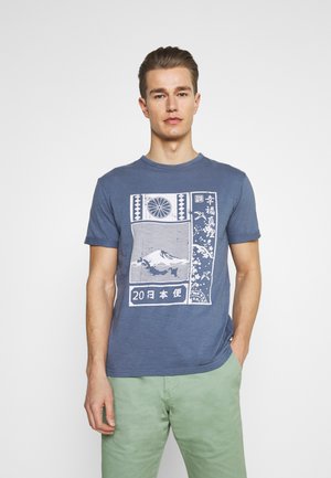 GALINDO - T-shirt med print - china blue