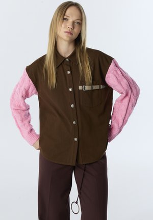 Overhemdblouse - brown