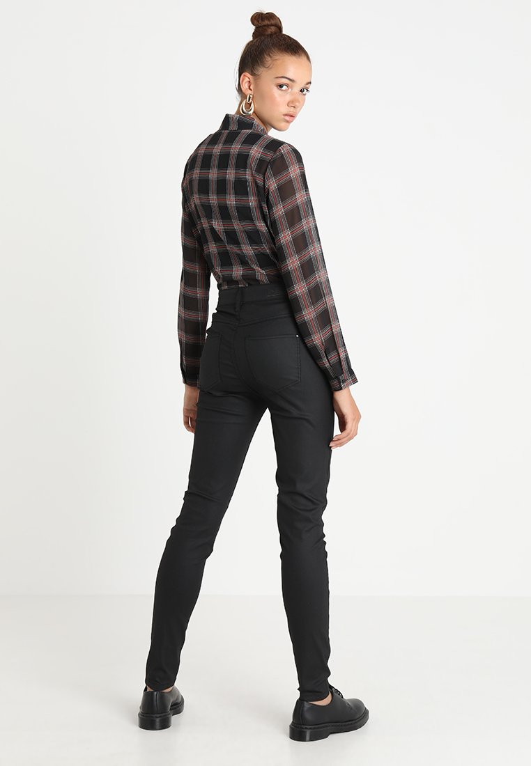 JDY JDYELYN COATED - Jeans Skinny Fit 