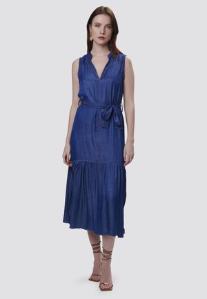 INFLUENCER Jeanskleid - blue denim