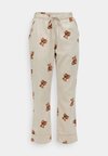PANT STRAIGHT BEAR - Pyjamasbukse - gray morn