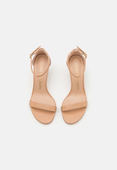 Stuart Weitzman NEARLY - Sandaalit nilkkaremmillä - nude