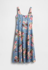 NECK MAXI - Maxi dress - blue