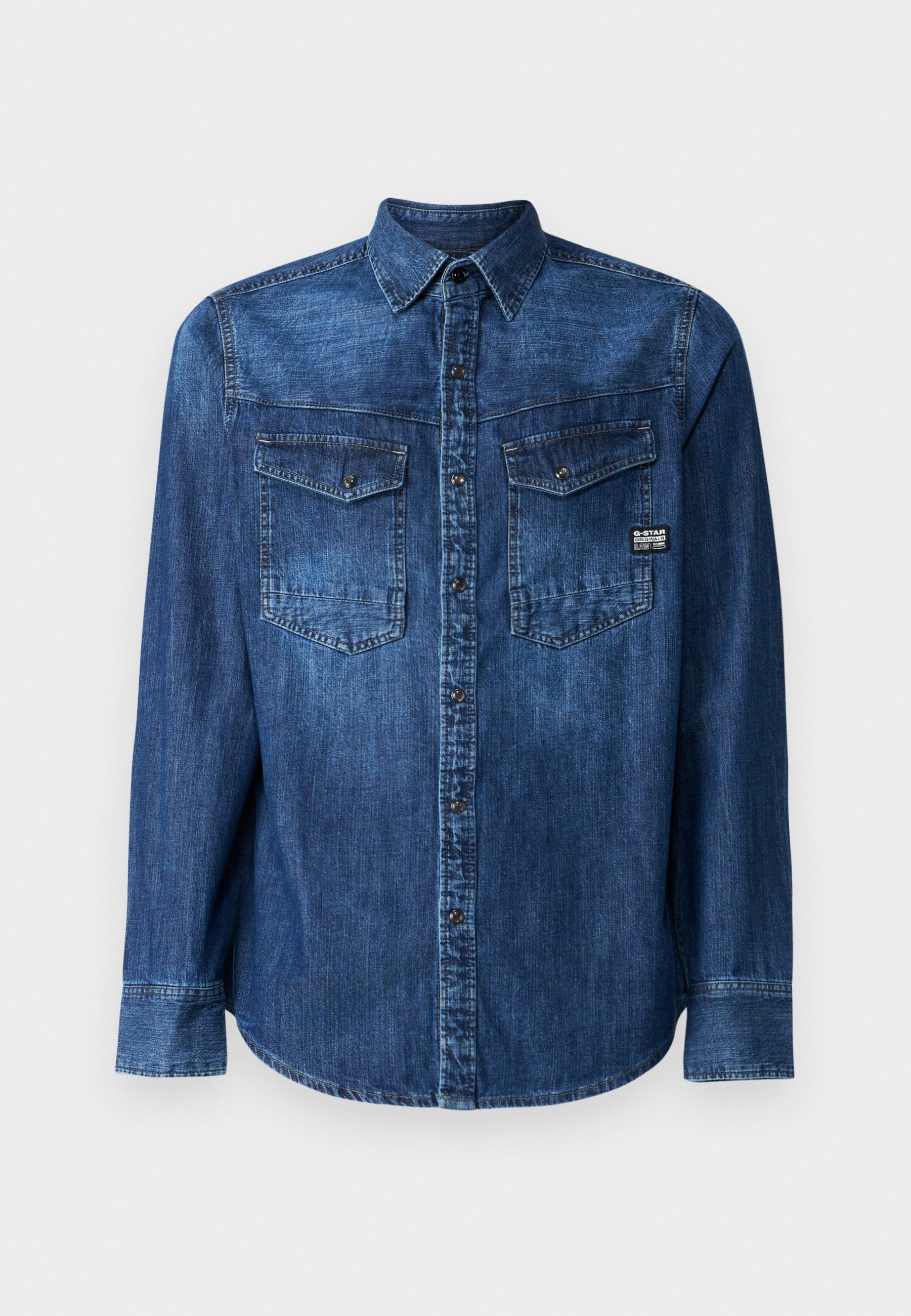 G-STAR Dakota Slim Shirt met lange mouwen D25223-C436-G702 - Vergelijk