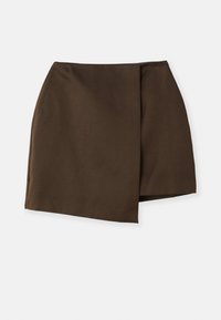 RAYE - A-line skirt - dark mahogany