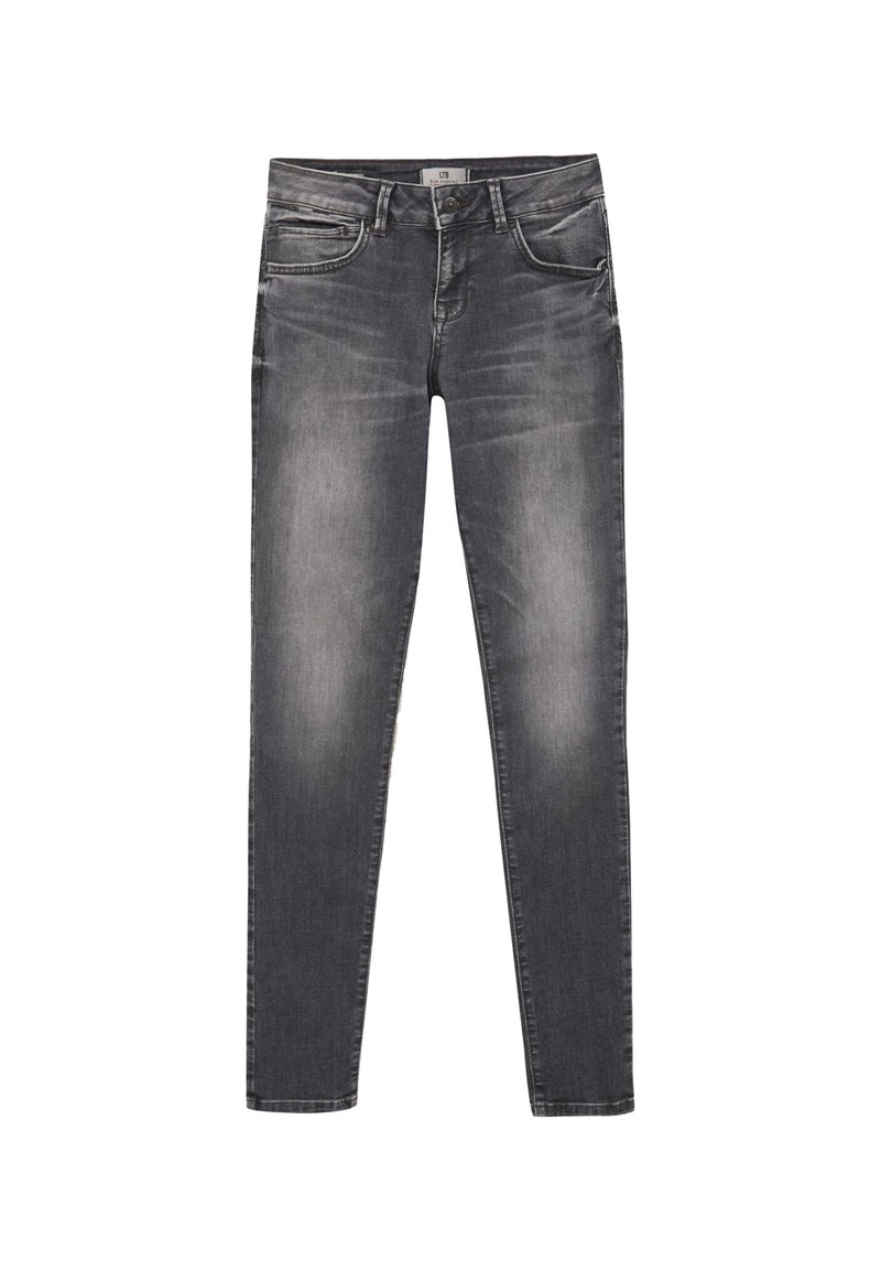 LTB Jeans Skinny Fit donkergrijs gemêleerd