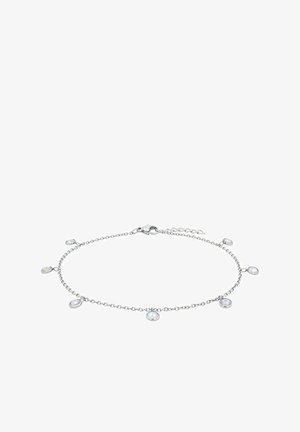 amor AMOR FUSS , EDELSTAHL, ZIRKONIA - Fußkettchen - silver coloured