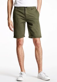 Lindbergh - SUPERFLEX - Shorts - dark army Miniaturebillede 1