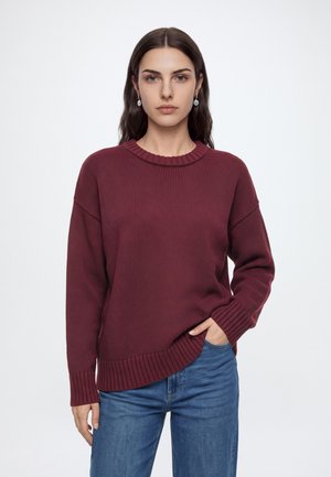GAP, CREW - Пуловер - noir red