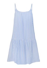 PCSALLY STRAP DRESS - Dnevna haljina - hydrangea/cloud dancer