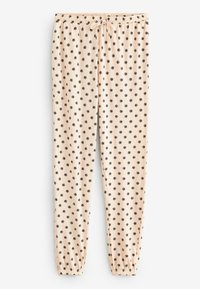 Next REGULAR FIT SET - Nattplagg set - oatmeal flower