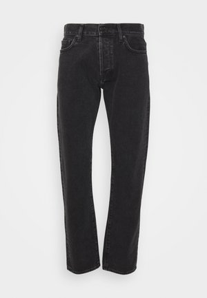 Carhartt WIP KLONDIKE PANT  - Straight leg jeans - black stone washed
