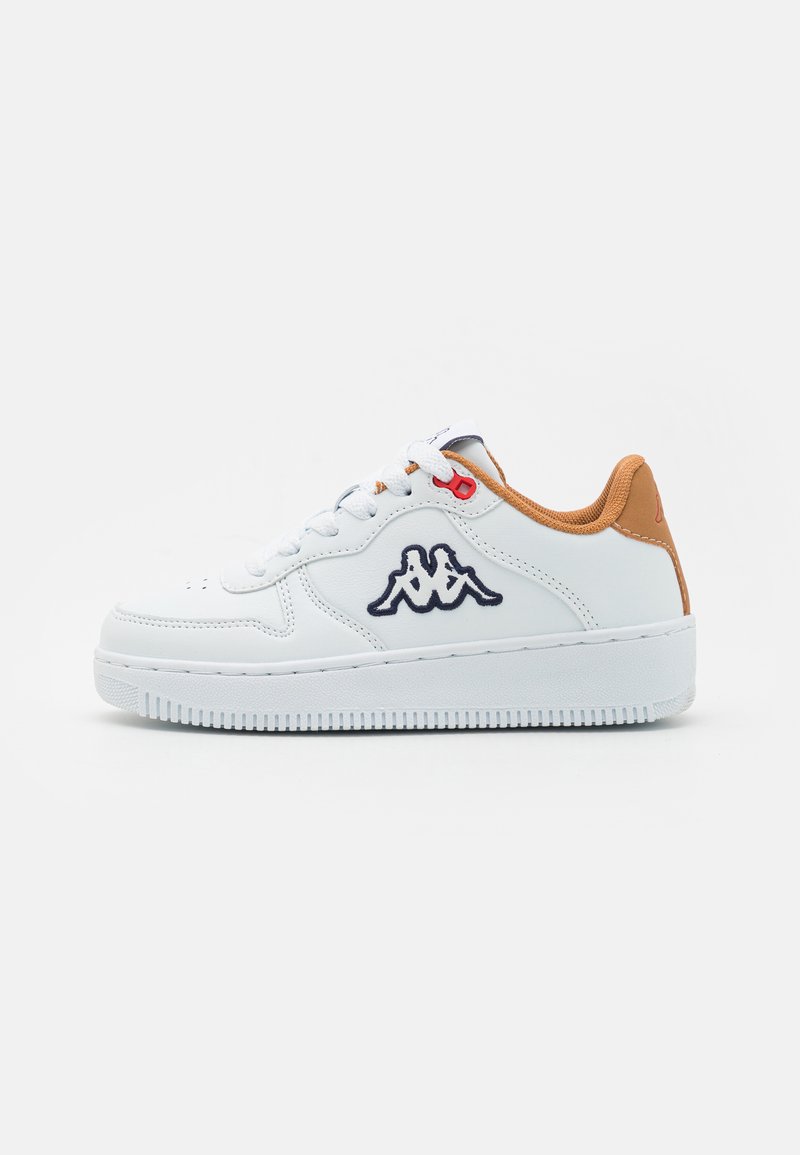 Kappa UNISEX - Sportcipő - white/brown/red
