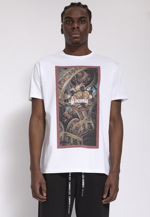 T-shirt print - white