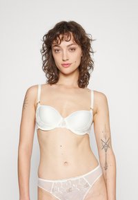 Chantelle HALF CUP MEMORY BRA - Soutien com aro - ivory/gold