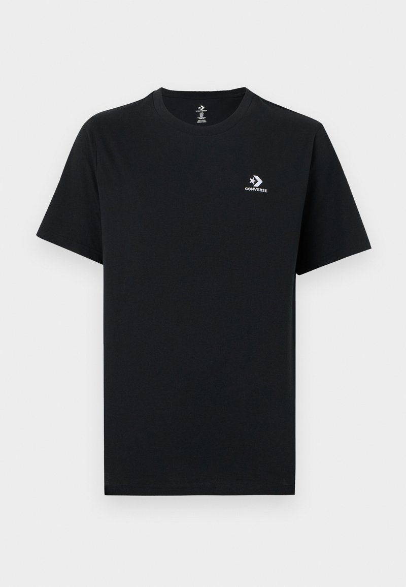 Converse T-shirt basic zwart