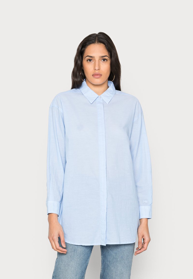 Denham OLIVIA SHIRT Buttondown blouse fresh/red Zalando.de